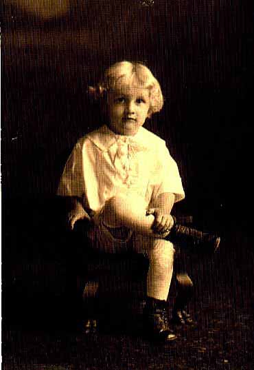 Lawrence as child